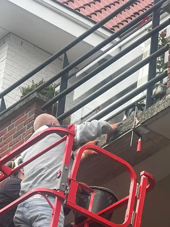 Betonrenovatie in Oostvoorne (lateien en balkons)